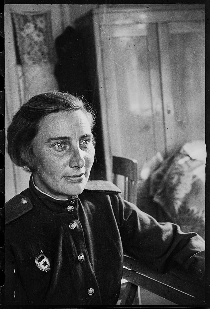 Olga Ignatovich im Selbstporträt